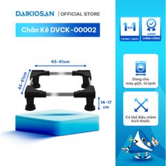 Chân kê máy giặt, tủ lạnh DAIKIOSAN CHÍNH HÃNG chống rung, chịu lực lên đến 450 Kg