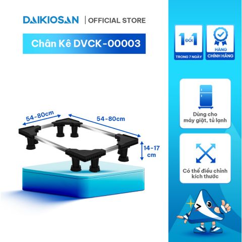 Chân kê máy giặt, tủ lạnh DAIKIOSAN CHÍNH HÃNG chống rung, chịu lực lên đến 450 Kg