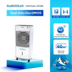 Mát Làm Mát, Quạt Điều Hòa, Quạt Hơi Nước DAIKIOSAN DM109 Công Nghệ Khử Mùi, Diệt Khuẩn Ag+, Cảm Biến Mực Nước