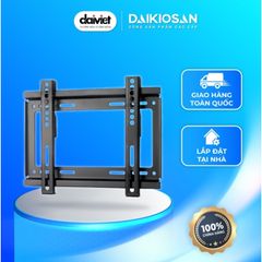 Khung treo Tivi, giá treo tường Tivi Loại Cố Định Daikiosan - Kèm bộ phụ kiện cao cấp