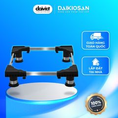Chân Kê Máy Giặt Tủ Lạnh DAIKIOSAN Có Thể Điều Chỉnh Chiều Dài, Rộng Chịu Lực Lên Đến 280 Kg Chất Liệu INOX Cao Cấp