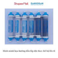 Combo lõi lọc khoáng, màng lọc RO Daikiosan chính hãng cao cấp - thay thế cho các loại máy lọc nước, RO