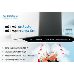Máy Hút Mùi Nhà Bếp DAIKIOSAN DKH-000008 Công Suất Mạnh, Vận Hành Êm Ái, Nhập Khẩu Thổ Nhĩ Kỳ