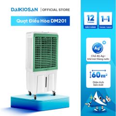 Quạt Điều Hòa, Quạt Hơi Nước, Máy Làm Mát DAIKIOSAN DM201 Công Nghệ Diệt Khuẩn, Khử Mùi Ag+ Vượt Bậc