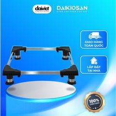 Chân Kê Máy Giặt Tủ Lạnh DAIKIOSAN Có Thể Điều Chỉnh Chiều Dài, Rộng Chịu Lực Lên Đến 280 Kg Chất Liệu INOX Cao Cấp