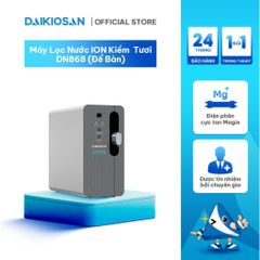 Máy Lọc Nước ION KIỀM TƯƠI Daikiosan DN868 Thiết Kế Để Bàn, Điện Phân Cực Tan Magie