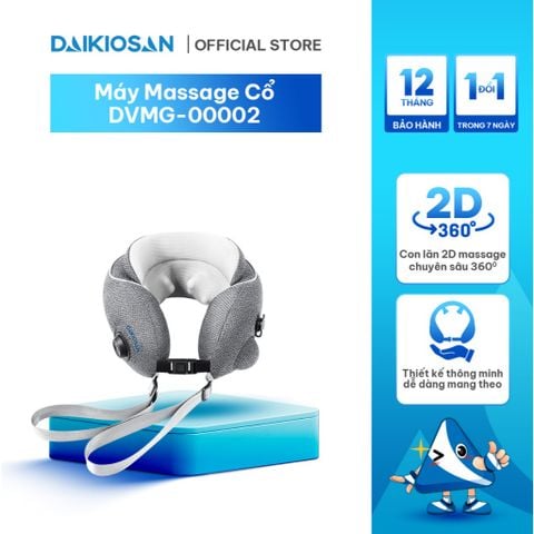 Máy Massage Cổ Daikiosan DVMG-00002 Giảm Đau Cổ Vai Gáy Nhanh Chóng, Tác Động Sâu
