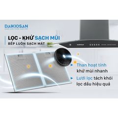 Máy Hút Mùi Nhà Bếp DAIKIOSAN DKH-000008 Công Suất Mạnh, Vận Hành Êm Ái, Nhập Khẩu Thổ Nhĩ Kỳ
