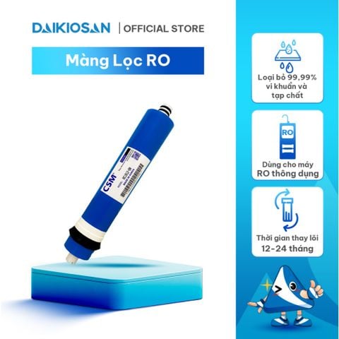 Màng lọc RO Daikiosan - Loại Bỏ Vi Khuẩn, Các Chất Gây Hại