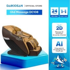 Ghế Massage 2D DAIKIOSAN DC108 Công Nghệ Massage Thế Hệ Mới, Mô Phỏng Bàn Tay Chuyên Gia