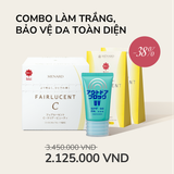  Fairlucent C và UV Cream - Combo làm trắng bảo vệ da toàn diện 
