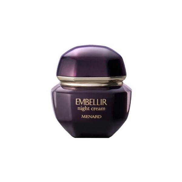 Menard Embellir Night Cream - Kem dưỡng da ban đêm trẻ hóa làn da từ Gene cùng tinh chất Linh Chi