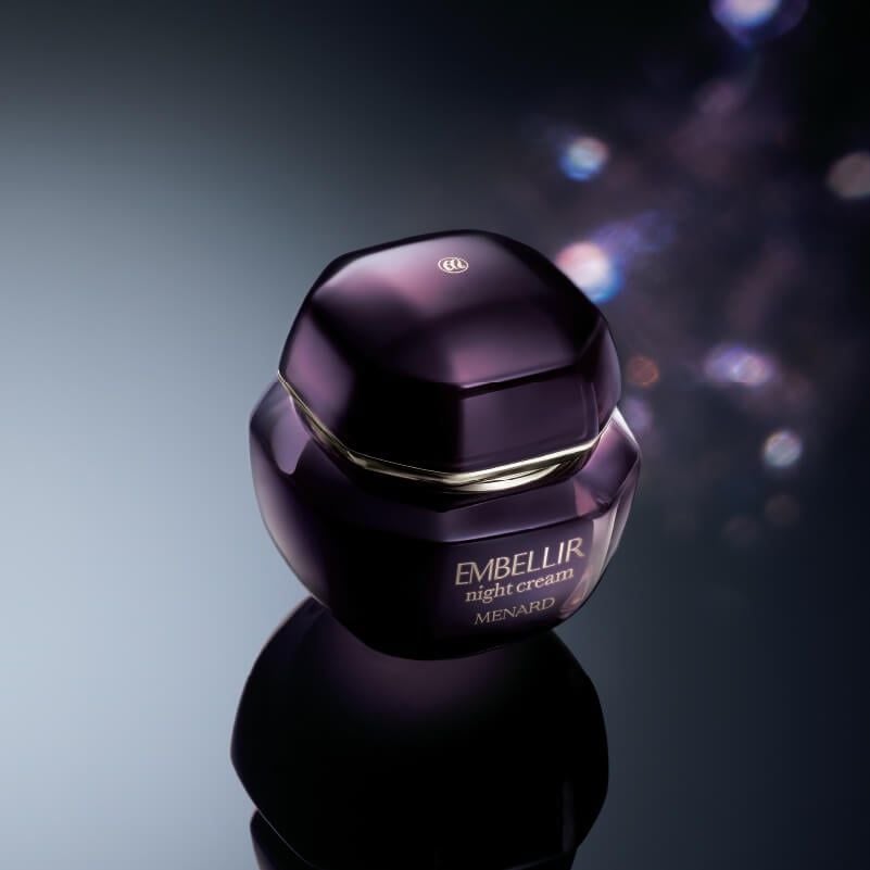 Menard Embellir Night Cream - Kem dưỡng da ban đêm trẻ hóa làn da từ Gene cùng tinh chất Linh Chi