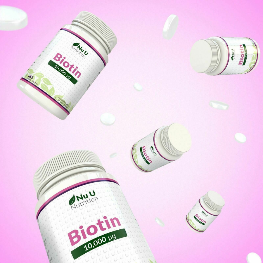 Nu U Nutrition Biotin (365 Viên | 365 Servings)