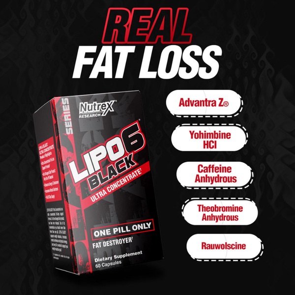 Nutrex Lipo 6 Ultra Concentrate  60 Viên (60 Serings)