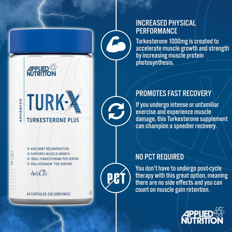 Applied Nutrition Turk-X 60 Viên (30 Servings)