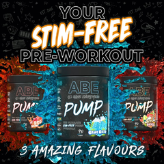 Applied Nutrition ABE PUMP - ZERO STIM PRE-WORKOUT (500G)