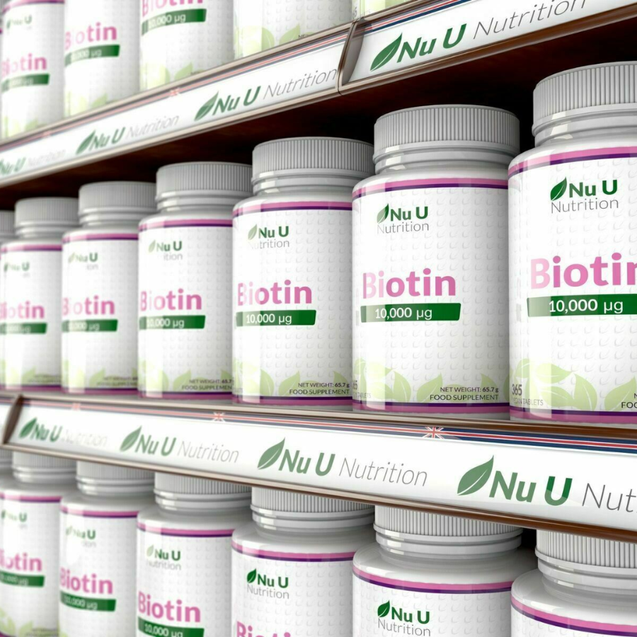 Nu U Nutrition Biotin (365 Viên | 365 Servings)
