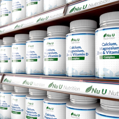 Nu U Nutrition Calcium, Magnesium, ZinC & Vitamin D 365 Viên