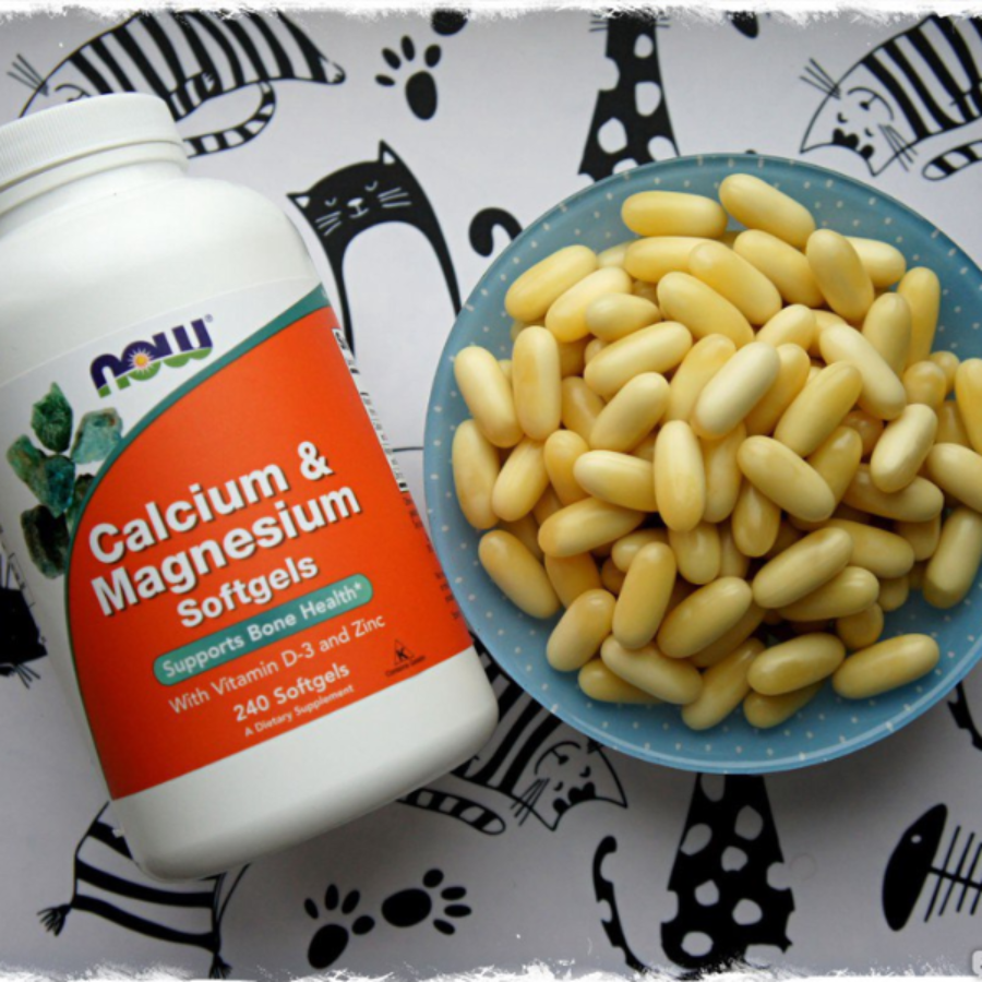 Now Calcium & Magnesium Softgels 240 Viên | 80 Servings