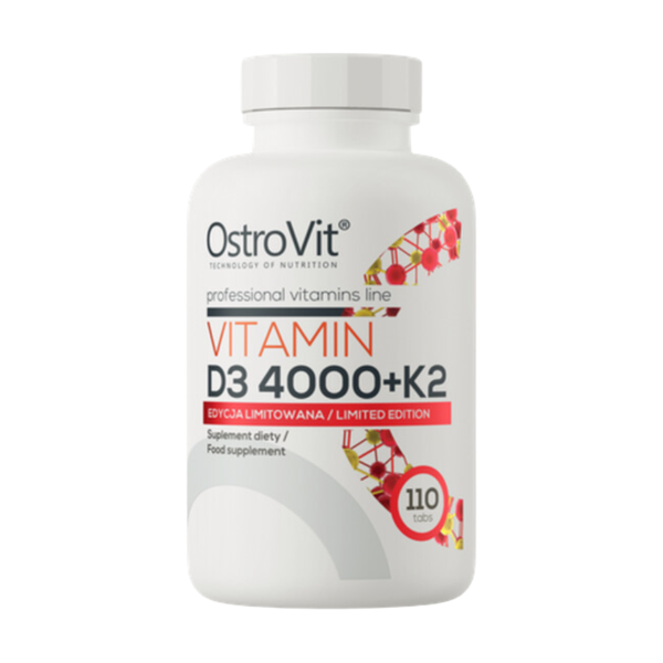 OstroVit Vitamin D3 4000 + K2 110 Viên