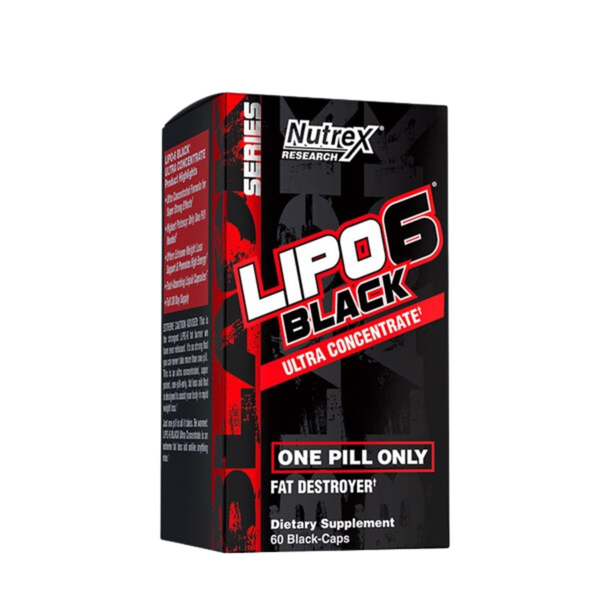 Nutrex Lipo 6 Ultra Concentrate  60 Viên (60 Serings)