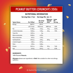 Applied Nutrition Fit Cuisine Peanut Butter 1KG (66 Servings)