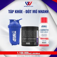 Combo ABE 315gr + L Carnitine 480ml + Bình Lắc Applied