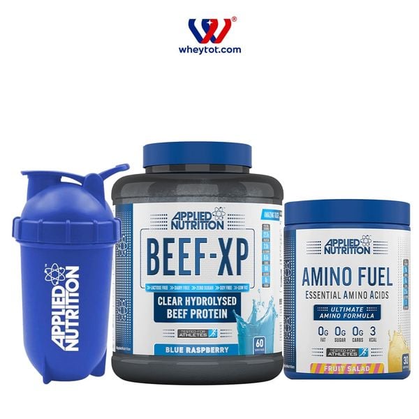 Combo Beef XP 1.8KG + EAA Amino Fuel 390G + Bình Lắc Applied