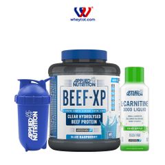 Combo Beef XP 1.8KG + L Carnitine 480ML + Bình Lắc Applied