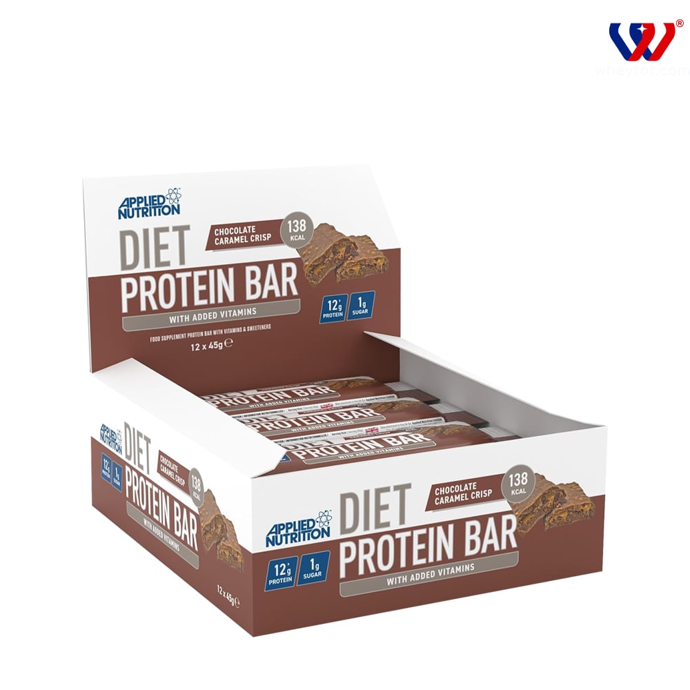 Bánh Ăn Kiêng Diet Protein Bar 45g (12 Thanh)| Applied Nutrition