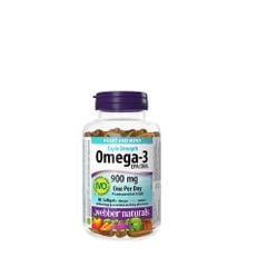 Dầu Cá Webber Naturals Triple Strength Omega-3 900mg 80 Viên