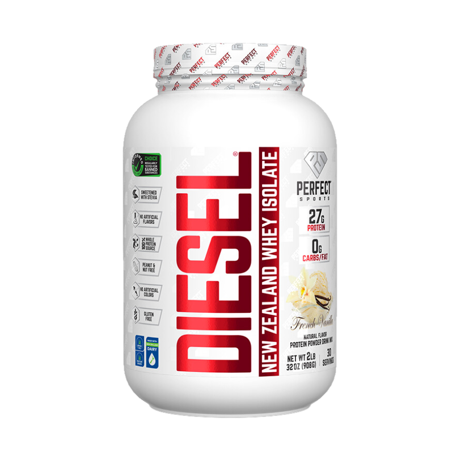 Perfect Sports Diesel NewZealand Whey Isolate 2lbs (30 Servings)