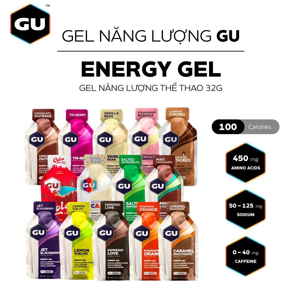 Gu Gel Năng Lượng Energy Gel