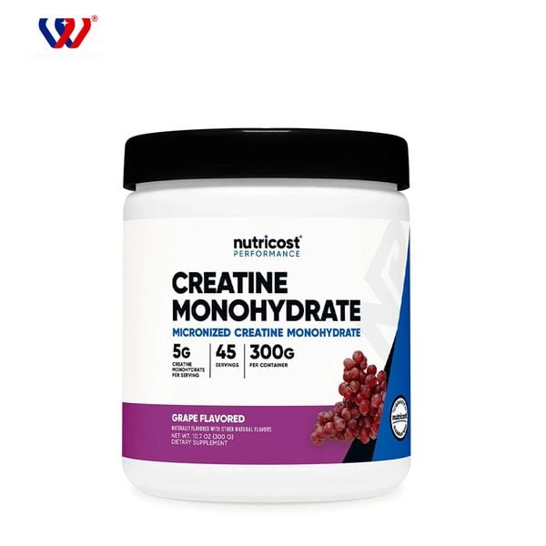 Nutricost Creatine Monohydrate Powder Micronized 300G