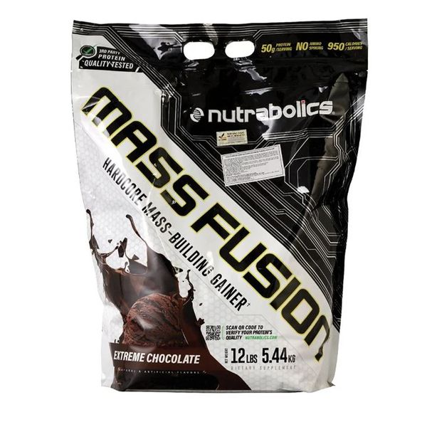 Nutrabolics Mass Fusion 12LBS (5.44KG ~ 22 Servings)