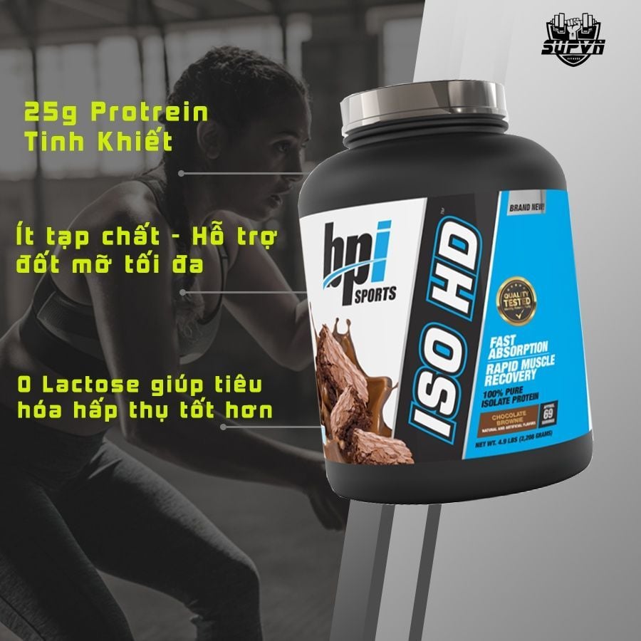 BPI Iso HD 100% Whey Isolate 5Lbs