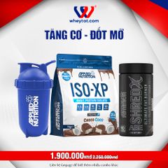 Combo Iso XP 1kg + Shred X ABE + Bình Lắc Applied