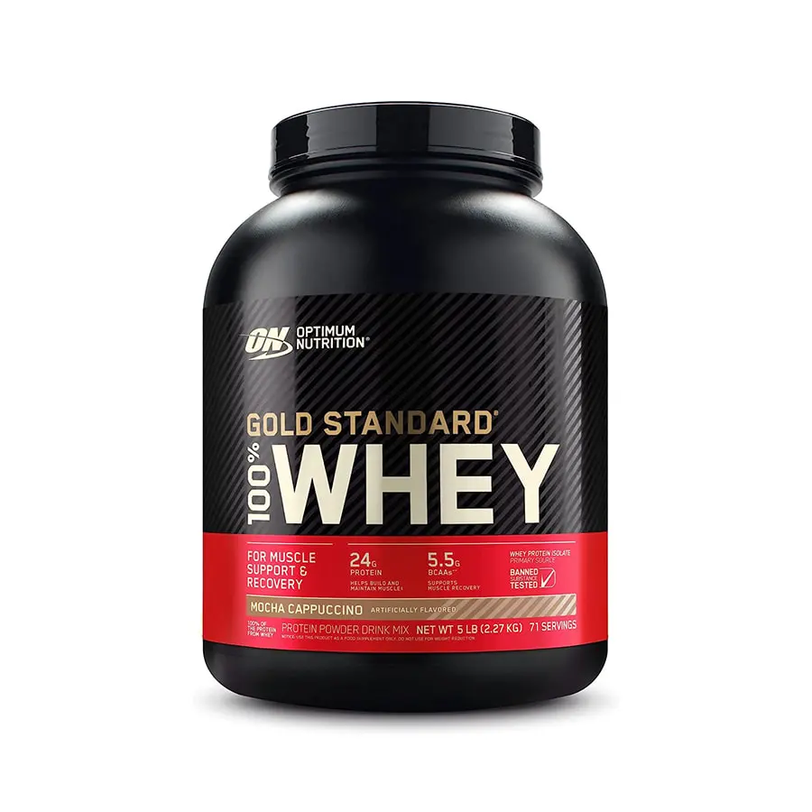 Optimum Nutrition 100% Whey Gold Standard 5Lbs (2.27KG | 74 Servings)