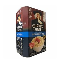 Quaker Quick Oats 1 Minute 4.54kg (113 Servings)