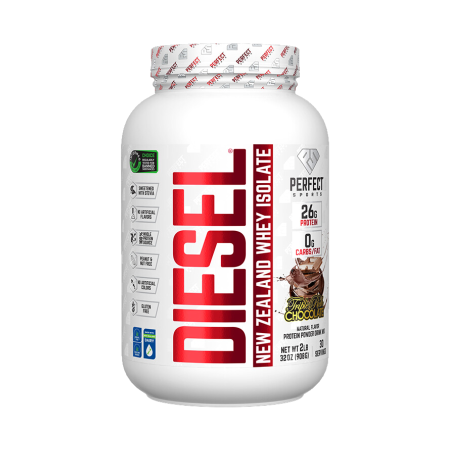 Perfect Sports Diesel NewZealand Whey Isolate 2lbs (30 Servings)