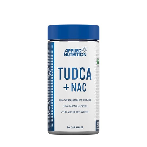 Hỗ Trợ Chức Năng Gan Applied Nutrition TUDCA + NAC 90 Viên (30 Servings) (HSD 09/2025)