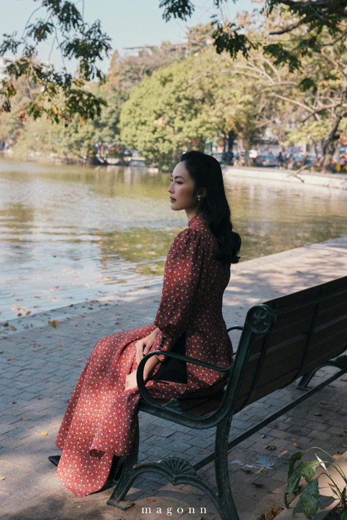 gift-Quần áo dài dáng suông