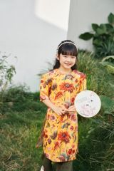 Áo dài Tiểu Hoàng Lan (KIDS)-ON_78%