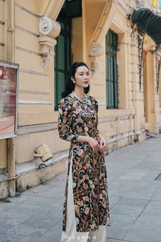 Áo Dài Hoa Sấu-BF_70%