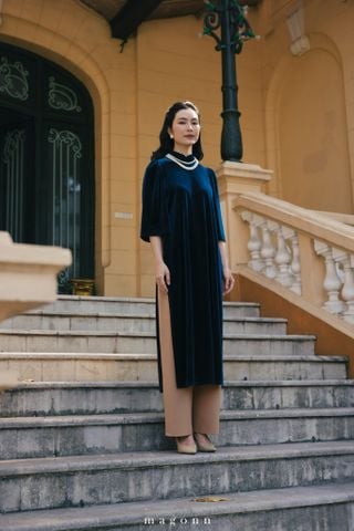 gift-Quần Áo dài dáng suông