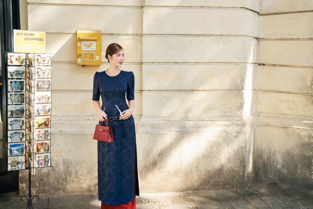 Áo dài Cánh Nhạn-AD