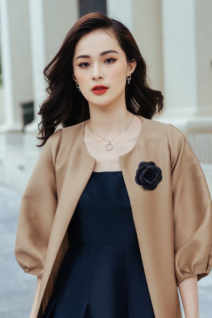 Cài áo Black Rose Brooch