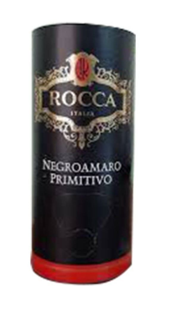 ROCCA  NEGROAMARO,PRIMITIVO Vang bịch 3L 13,5%  Ý