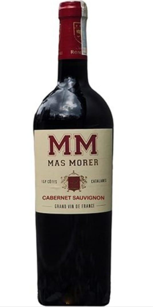 MM MAS MORER Cabernet Sauvignon  14,5%  PHÁP